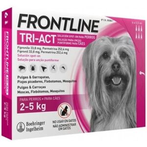 MERIAL Frontline Tri-act (2-5 Kg) 6 Pipetas