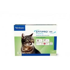 Virbac Effipro Duo Spot - On Gatos 4 Pipetas