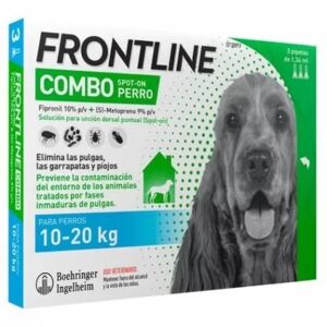 MERIAL Combo Frontline (10-20 Kg) 3 Pipetas