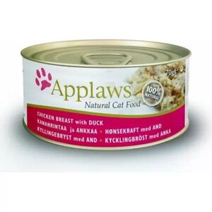 Applaws Lata Gatos Adultos Pollo Y Pato - 1 Unidad - 70 Gr