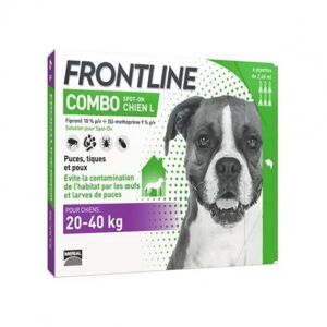 MERIAL Combo Frontline (20-40 Kg) 6 Pipetas Grande