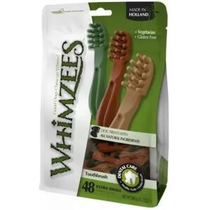 Whimzees Snack Dental Cepillo Mix Xs - 48 Unidades