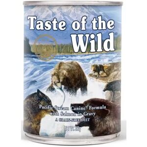 Taste Of The Wild Pacific Stream Grain Free Salmón Perro Latas 390 Gr