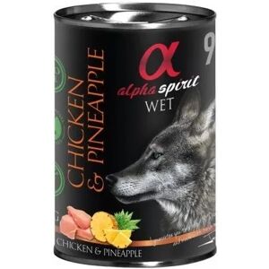 Alpha Spirit Snacks de Pato para perro Caja (24 bolsas x 50g)