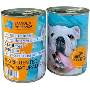 Comida Húmeda Para Perros Grain Free Merluza Y Patatas Barakaldo Vet Shop 12 X 400 Gr