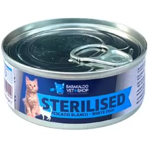 Comida Húmeda Para Gatos Sterilised Grain Free Pescado Blanco Barakaldo Vet Shop 6 X 85 Gr