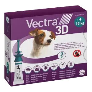 CEVA Vectra 3d Perros 3 Pipetas 4 - 10 Kg