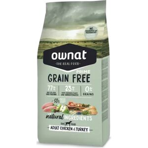 Ownat Grain Free Prime Adult Chicken & Turkey Perro 14 Kg