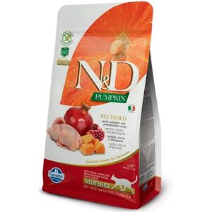 Farmina Nd Pumpkin Neutered Grain Free Codorniz Gato 300 Gr