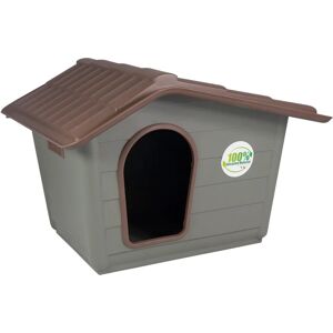 NAYECO Caseta Para Perros De Plástico Eco Sweet Home Medianos - 79 X 56 X 60 Cm