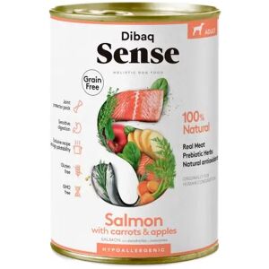 Dibaq Sense Adult Grain Free Salmón Perro Latas 24 X 380 Gr