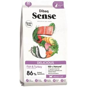 Dibaq Sense Delicious Grain Free Fish & Turkey Gato 6 Kg