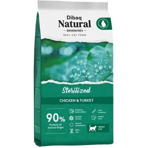 Dibaq Natural Moments Adult Sterilized Pollo Y Pavo Gato 2 X 7 Kg