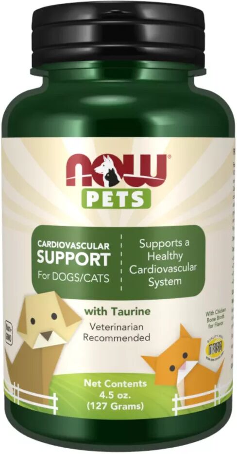 Now Foods Cardiovascular support para perros y gatos en polvo 127g