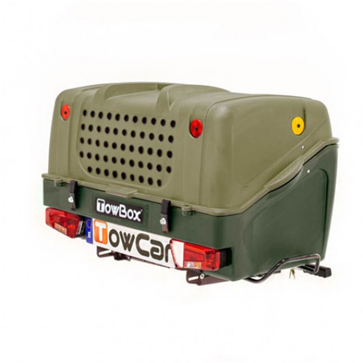 TOWBOX Cofre de bola Towcar  V1 dog para perros verde