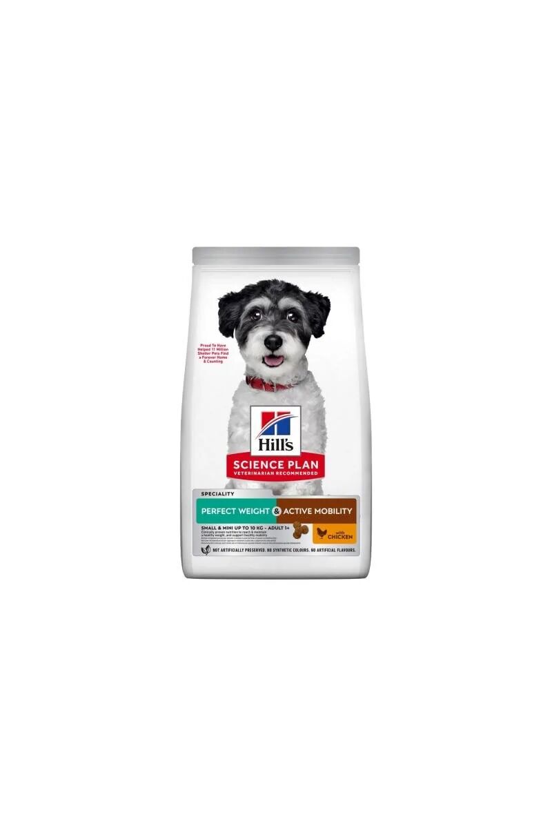 Dieta Proteinas Perro HillS Hsp Canin Ad Perfect Weight Mobility Small Mini 1,5Kg - HILLS