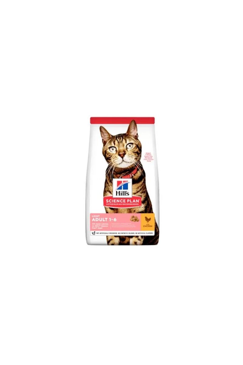 Dieta Proteinas Gato HillS Hsp Feline Adult Light Pollo 10Kg - HILLS