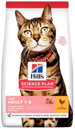 Dieta Proteinas Gato HillS Hsp Feline Adult Light Pollo 7Kg - HILLS