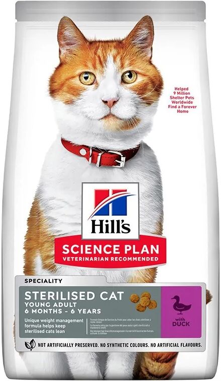 Dieta Proteinas Gato HillS Hsp Feline Sterilised Trucha Pouch Caja 12X85Gr - HILLS