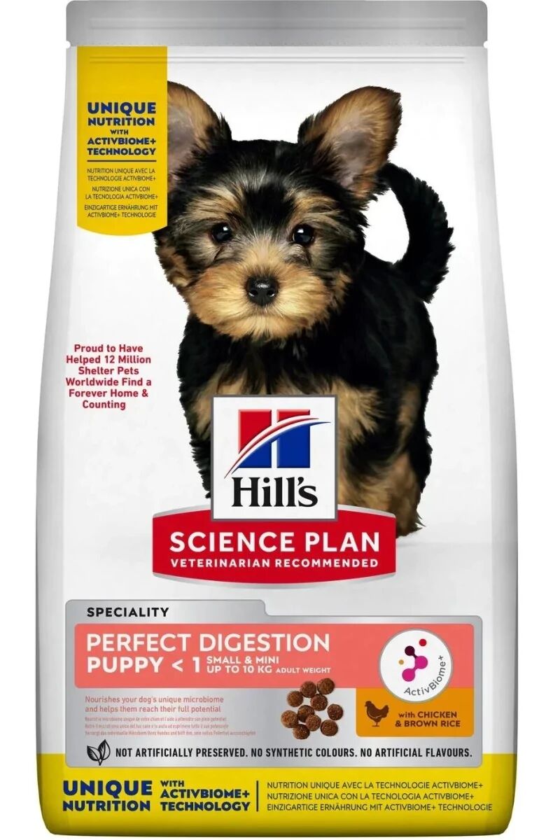 Dieta Proteinas Perro HillS Hsp Puppy Small Mini Perfect Digestion 1,5Kg - HILLS