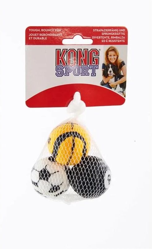 Juguete Kong Sports Balls Extra Small Malla 3Uds Abs5E - KONG