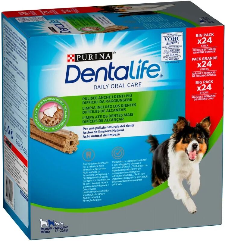 Dieta Natural Perro Dentalife Canine Medium 550Gr - PURINA