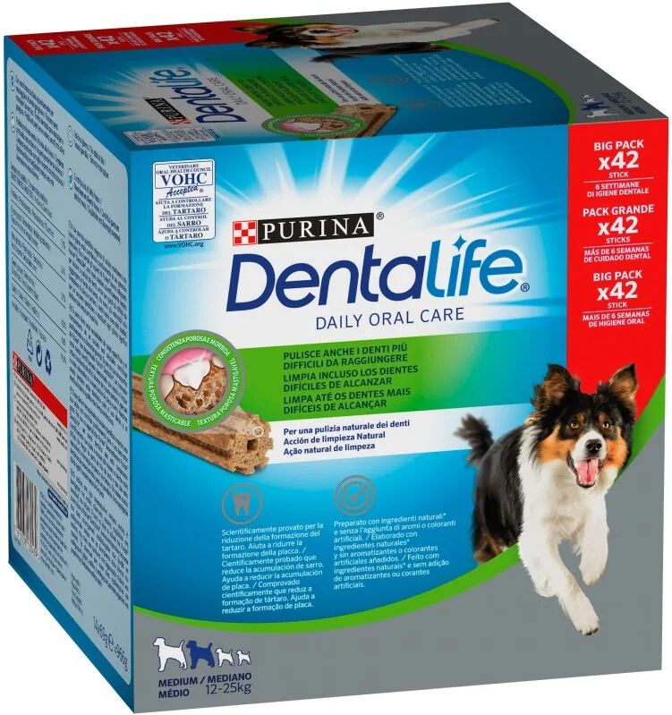 Dieta Natural Perro Dentalife Canine Medium 966Gr - PURINA