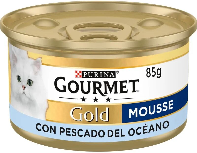 Dieta Natural Gourmet Gold Mouse Pescado Oceano Caja 24X85Gr - PURINA