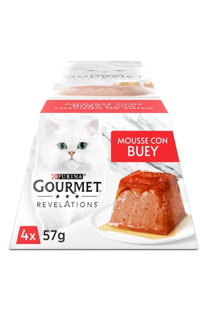 Dieta Natural Gourmet Revelations Mousse Salmon Caja 6X4X57Gr - PURINA