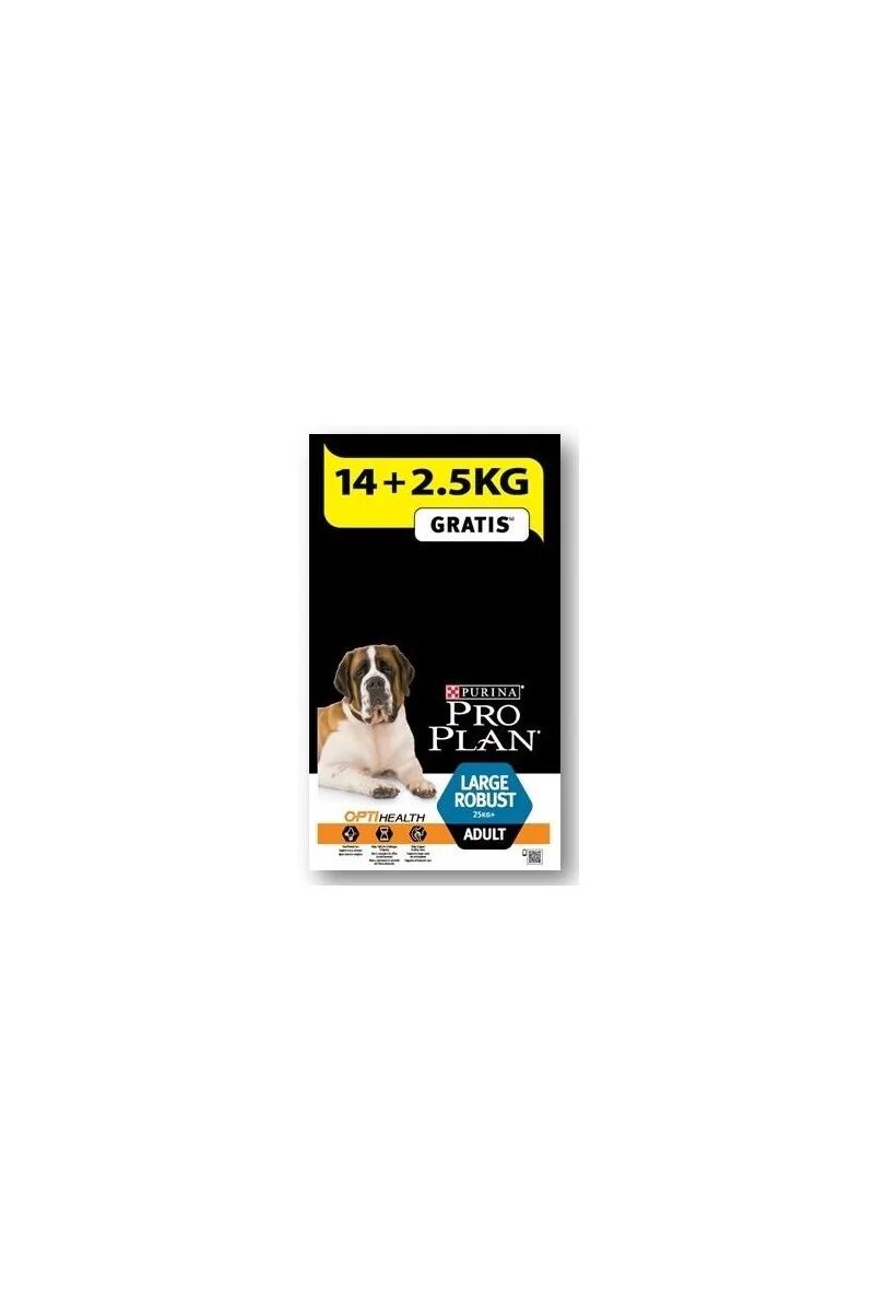 Dieta Natural Perro Pro Plan Canine Adult Razas Grandes Robusto 14+2,5Kg - PURINA