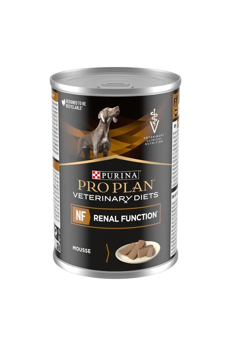 Dieta Natural Perro Pro Plan Vet Canine Nf Renal Mousse Caja 12X400Gr - PURINA
