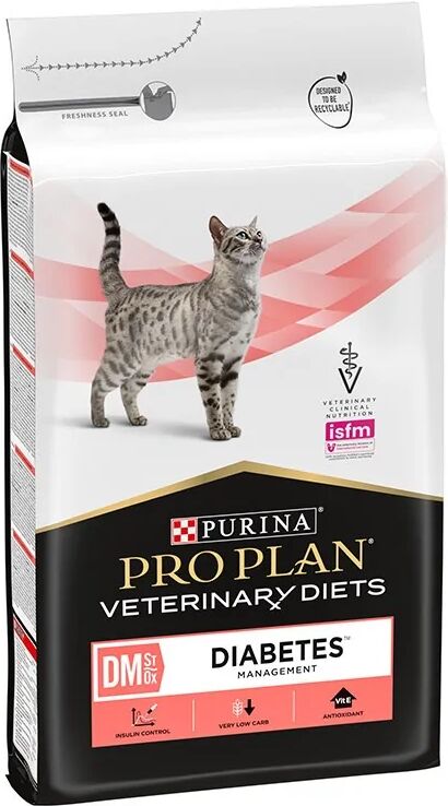 Dieta Natural Gato Pro Plan Vet Feline Dm Diabetes Management 5Kg - PURINA