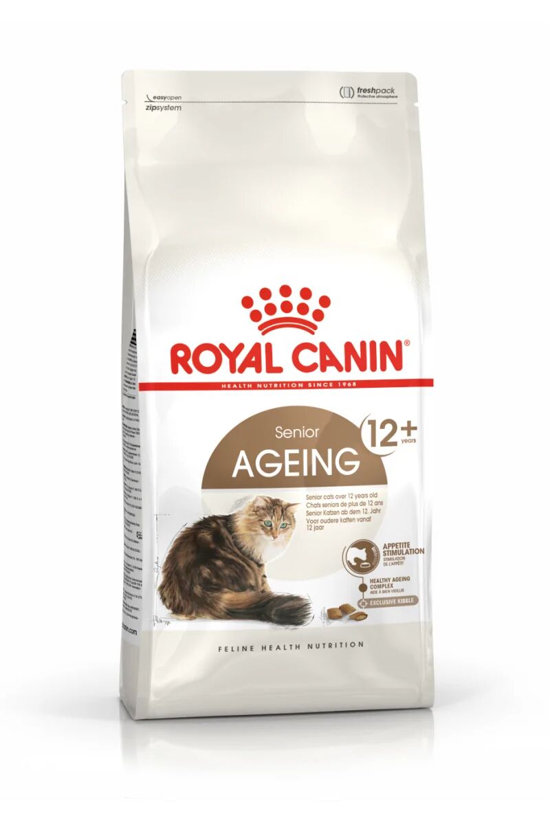 Pienso Premium Gato Royal Feline Ageing +12 2Kg - ROYALCANIN