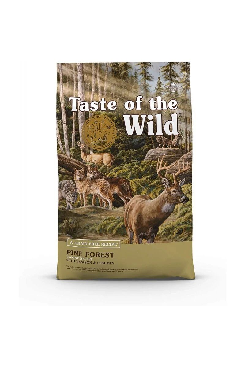 Proteinas Premium Perro Taste Canine Adult Pine Forest Venado 12,2Kg - Taste of the Wild