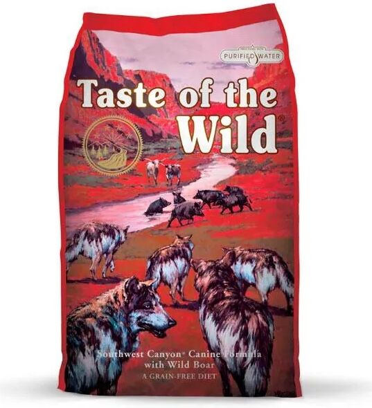 Proteinas Premium Perro Taste Canine Adult Southwest Canyon Jabali 12,2Kg - Taste of the Wild