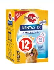 Suplemento Dental Perro  Pedigree Dentastix MultiPack Gr 1080g PVP 12 - Pedigree