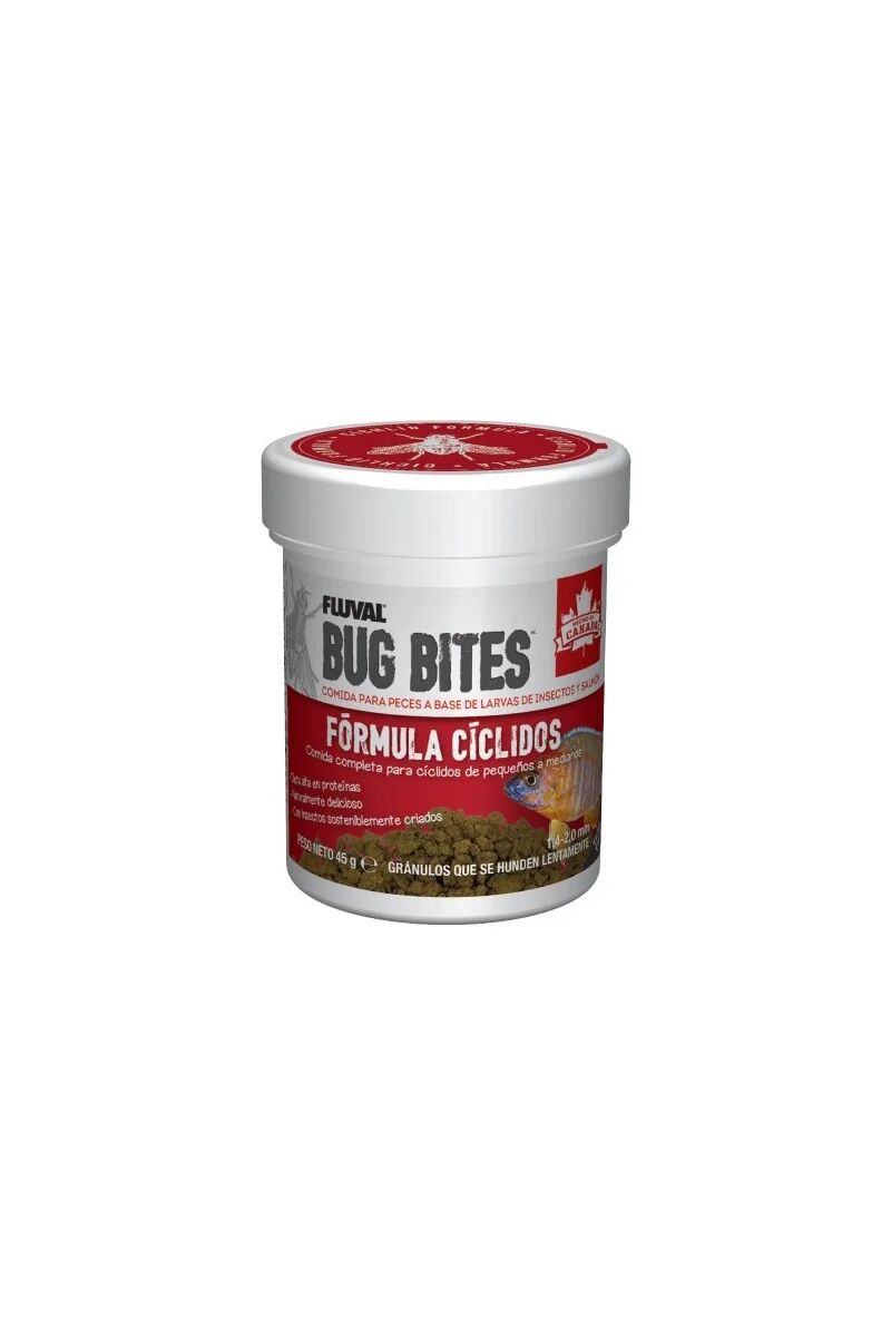 Comida Gránulos Peces Fluval Bug Bites Cíclidos Pellets 100g Gránulos - FLUVAL