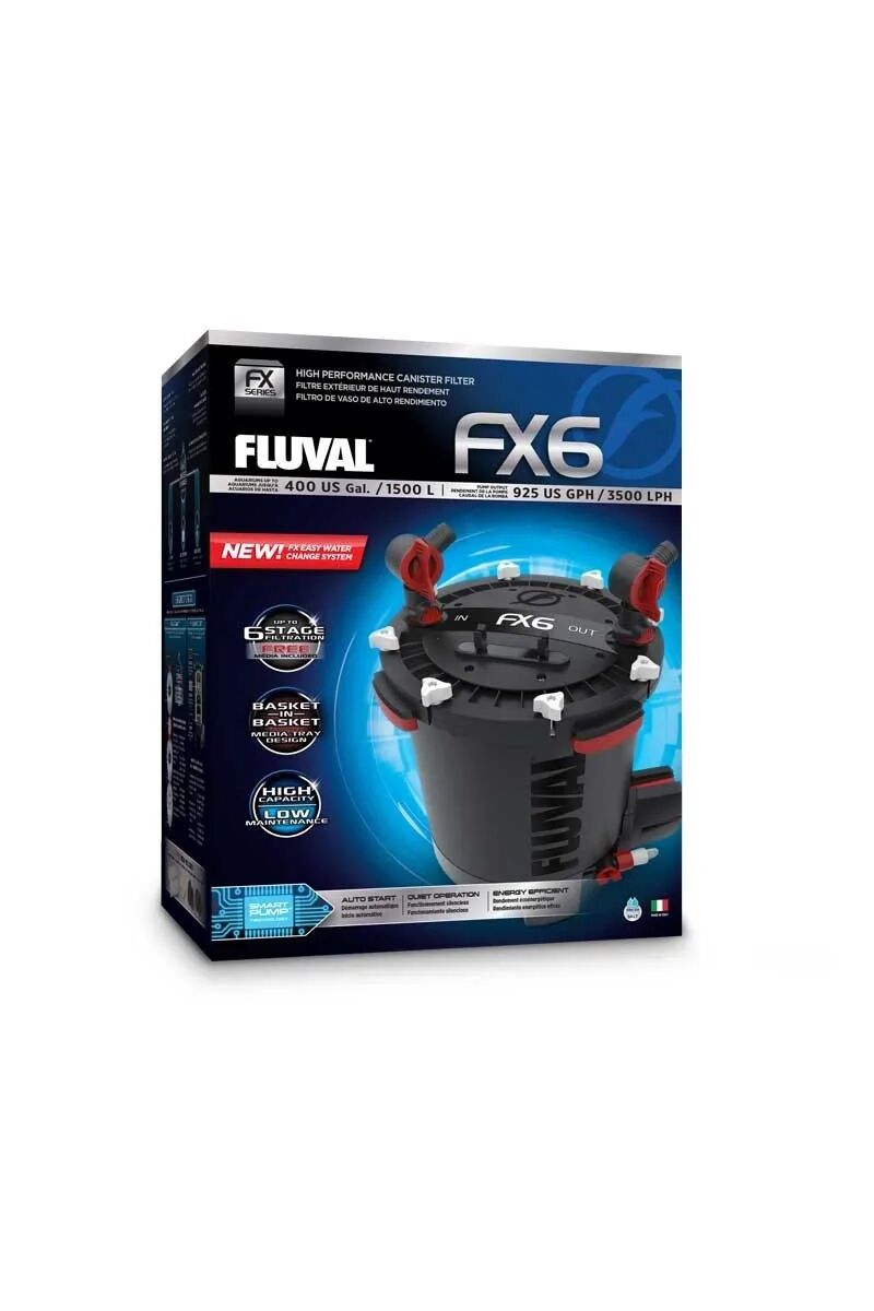 Filtros Acuarío Fluval Filtro Externo Fx6 1500L - FLUVAL