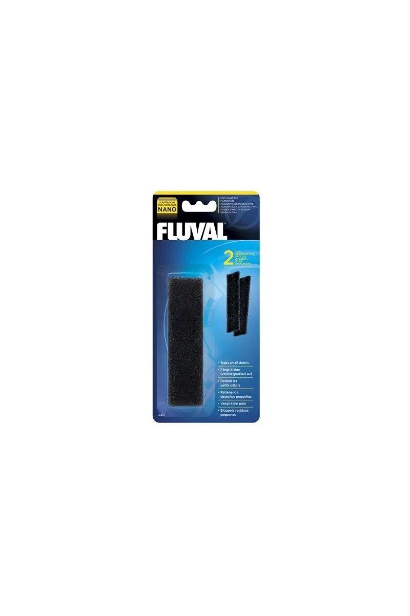 Filtros Acuarío Fluval Nano Foamex Fino 2Uds - FLUVAL