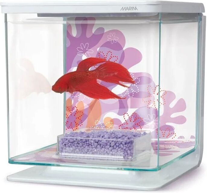 Acuario Bettas Marina Betta Kit Flower 15,8x15,2x14,6 - MARINA