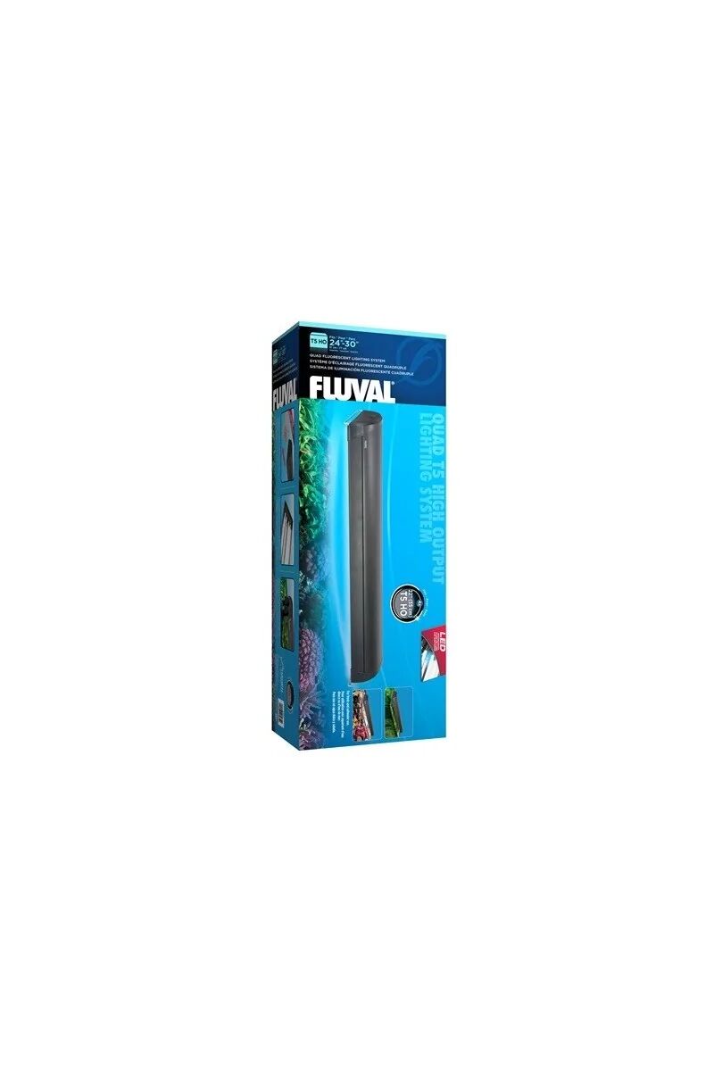 Iluminación Acuario Fluval T5 Pantalla 60 Cm 24W 4 Tubos - FLUVAL