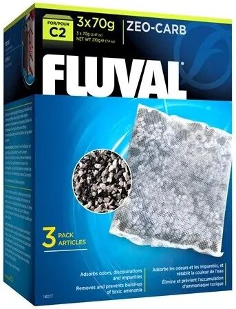 Filtros Acuario Fluval Zeo Carb C2 3Uds - FLUVAL