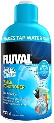 Cuidado Del Agua Acuario Fluval Aquaplus Acondicionador De Agua 500 Ml - FLUVAL