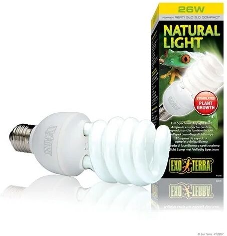 Iluminación Reptiles Exo Terra Natural Light Bombilla 26W - EXO TERRA