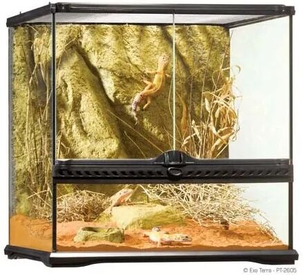 Terrarios Reptiles Exo Terra Terrario S/Wide 90L 45X45X45Cm - EXO TERRA