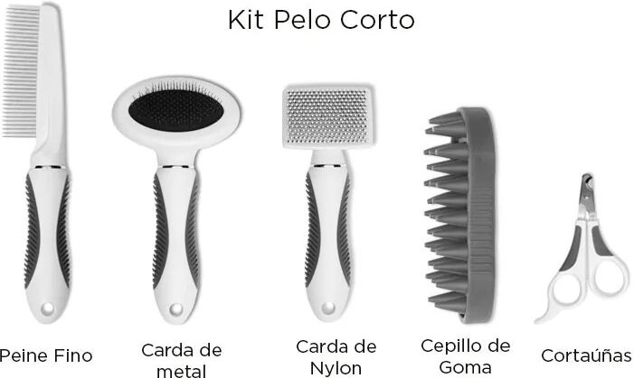 Peluqueria Gatos Catit Grooming Kit Pelo Corto - CATIT