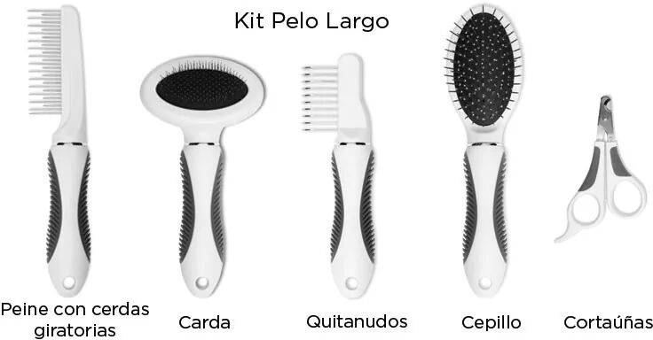 Peluqueria Gatos Catit Grooming Kit Pelo Largo - CATIT