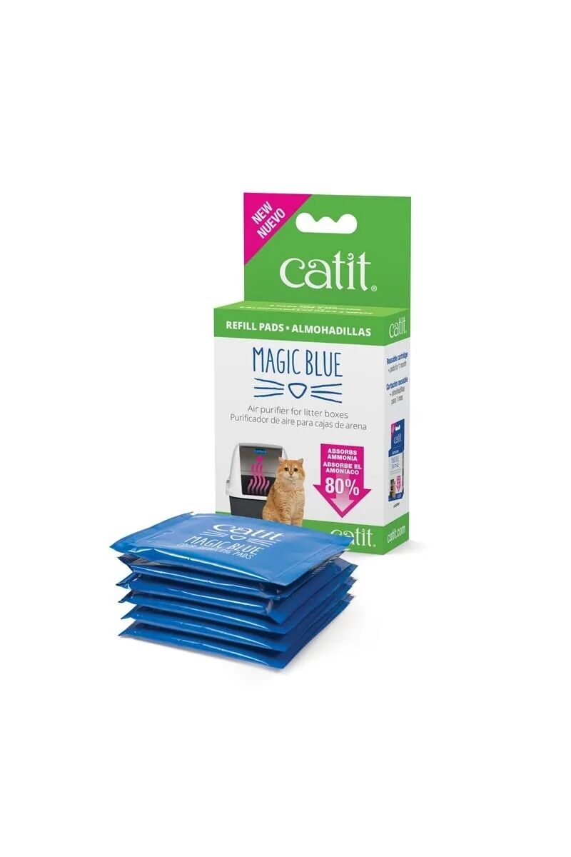 Gestión De Residuos Gatos Catit Magic Blue Recambio 6Uds - CATIT