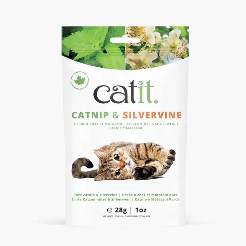 Rascadores Gatos Catit Mezcla Catnip Y Matatabi Bolsa 28G - CATIT