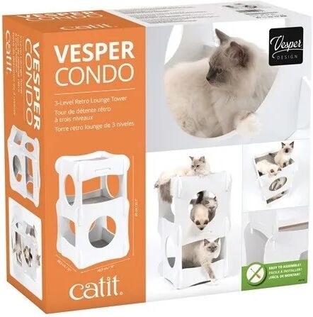 Camas Para Gatos Catit Vesper Condo 48,5x48,5x49 - CATIT